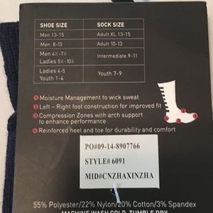 Augusta Sportswear Underwear & Socks - 7 Pairs of Augusta Sportswear Socks- Size 9-11 Augusta Sportswear Underwear & Socks - 7 Pairs of Augusta Sportswear Socks- Size 9-11